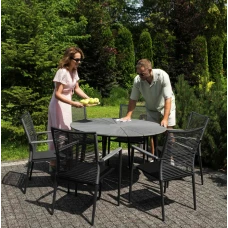 Стол Di Volio Palermo 120см серый