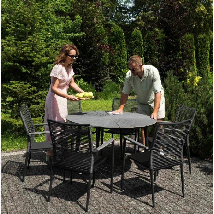 Стіл Di Volio Palermo 120см сірий