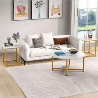 Комплект журнальных столиков Costway Lumen 3 штуки