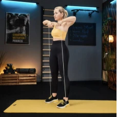 Набор резинок для фитнеса Trex Sport TX-004PB 4в1 2-41кг