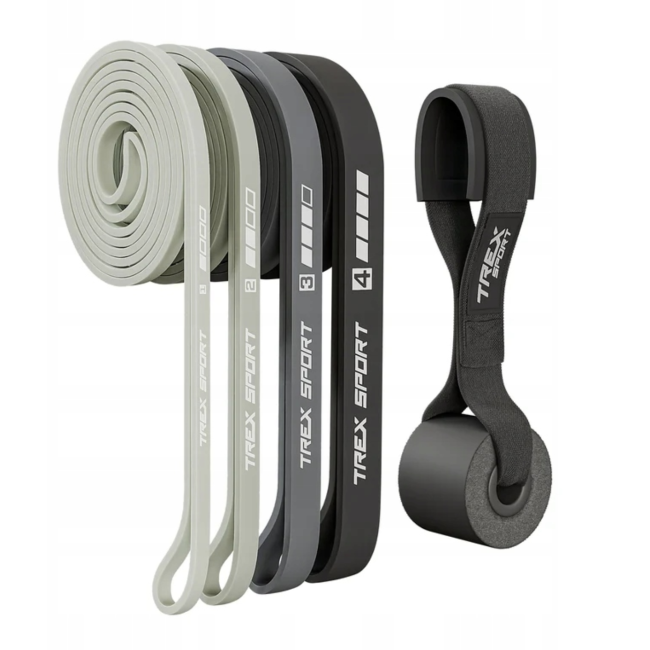 Набір резинок для фітнесу Trex Sport TX-004PB 4в1 2-41кг