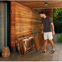 Комплект садових меблів Di Volio Lusiano складаний бежевий