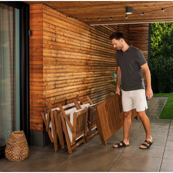 Комплект садовой мебели Di Volio Lusiano складной бежевый