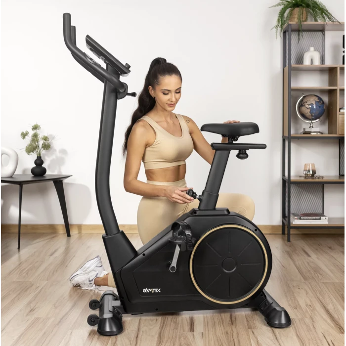 Велотренажер Gymtek XB2500 електромагнітний золотистий