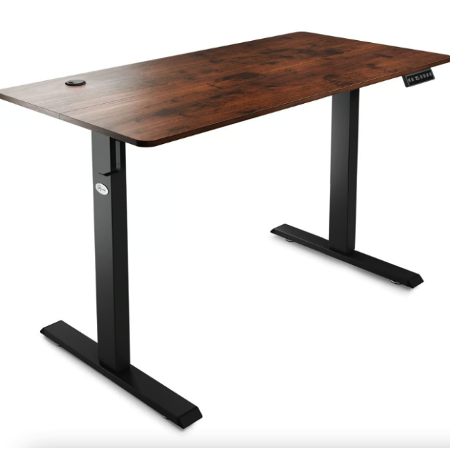 Компьютерный стол с регулируемой высотой Di Volio Amone коричневый