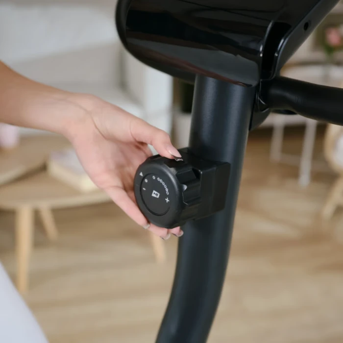 Велотренажер Hop-Sport HS-2080 Spark черно-красный (2025)