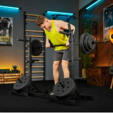 Стойки под штангу Trex Sport TX-100S регулируемые с отжимными ручками.