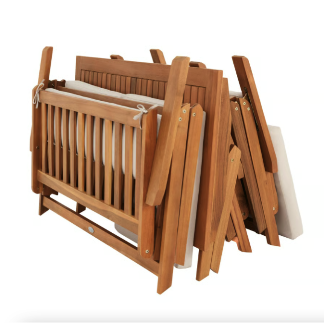 Комплект садовой мебели Di Volio Lusiano складной бежевый