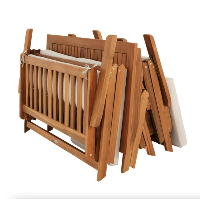 Комплект садовой мебели Di Volio Lusiano складной бежевый