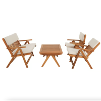 Комплект садових меблів Di Volio Lusiano складаний бежевий