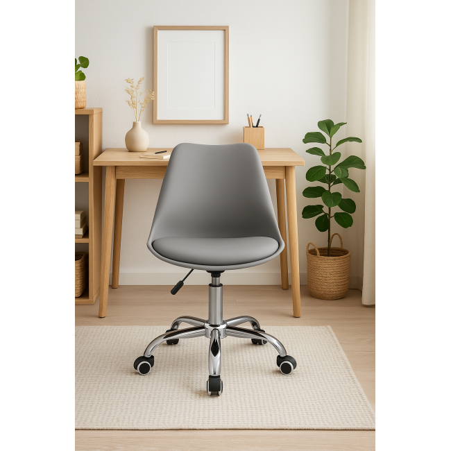 Офисное кресло Leobert Alba серый