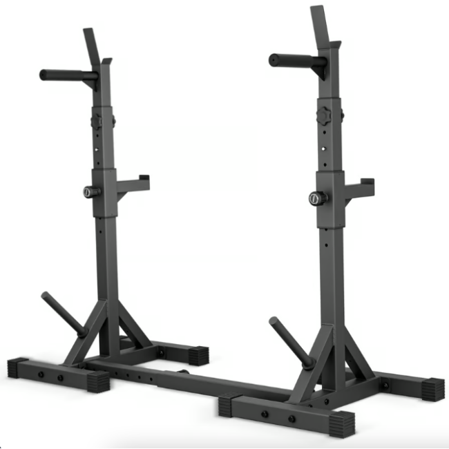 Стійки під штангу Trex Sport TX-100S регульовані з ручками для віджимань