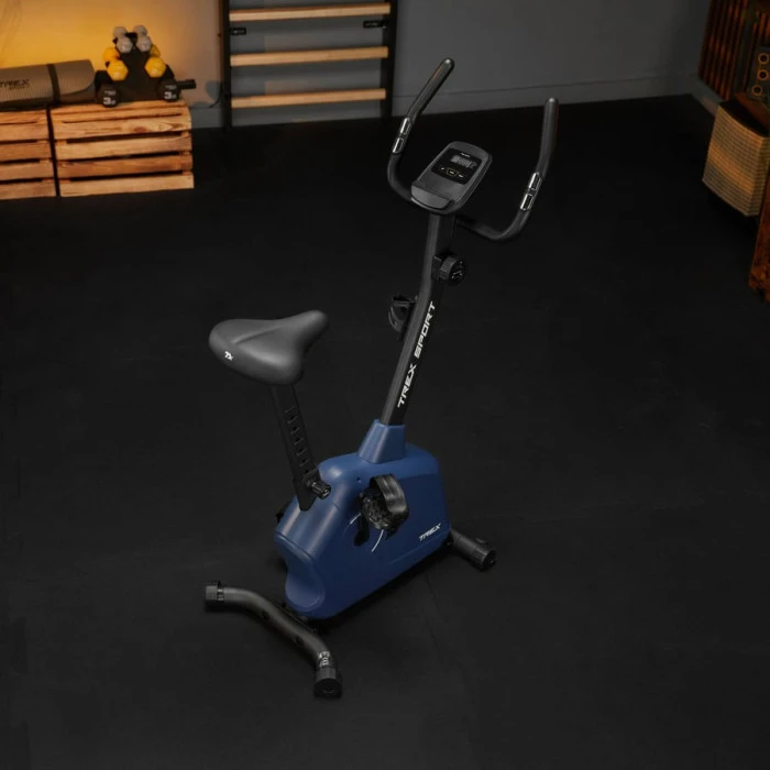 Велотренажер Trex Sport TX-380MB Rigon магнітний темно-синій