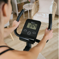 Велотренажер Hop-Sport HS-2080 Spark черно-красный (2025)