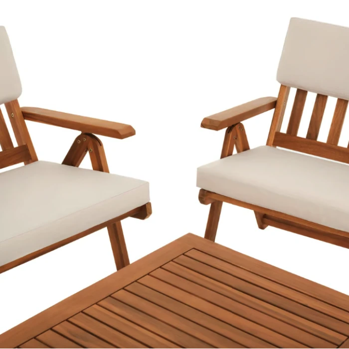 Комплект садовой мебели Di Volio Lusiano складной бежевый