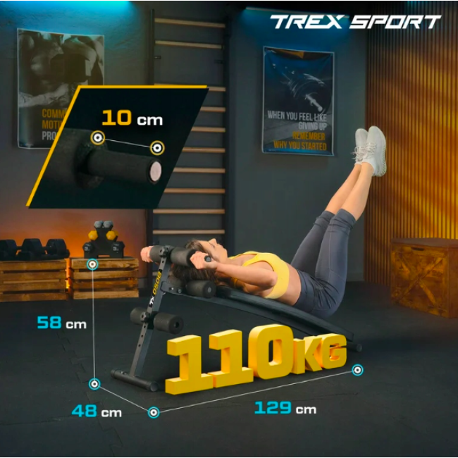 Лавка тренувальна Trex Sport TX-050B для преса