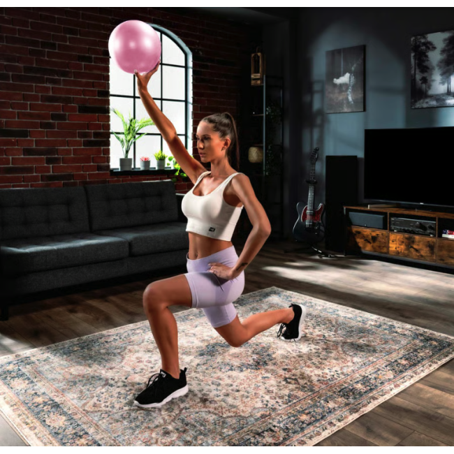 Фитбол Hop-Sport 25см розовый