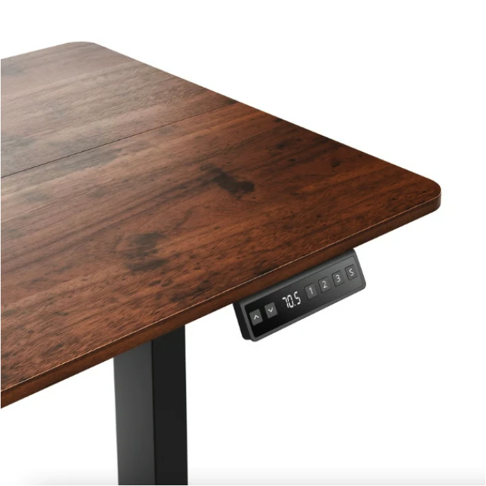 Компьютерный стол с регулируемой высотой Di Volio Amone коричневый