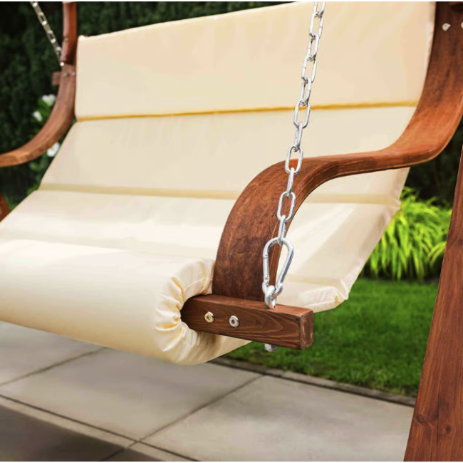 Садова гойдалка Di Volio Pergia двомісна бежевий