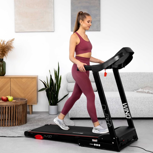 Бігова доріжка Hop-Sport HS-1000LB Wind червоний