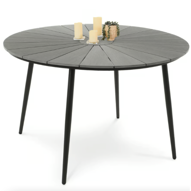 Стол Di Volio Palermo 120см серый