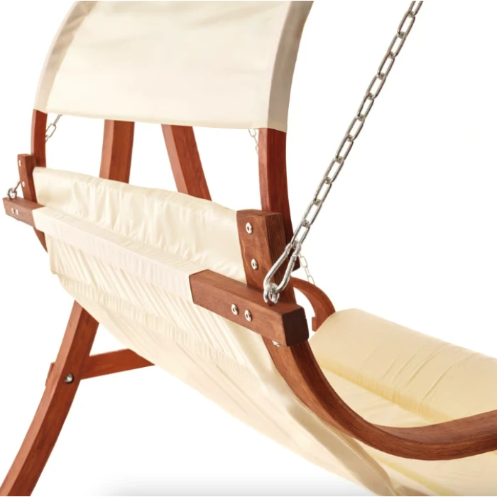 Садова гойдалка Di Volio Pergia двомісна бежевий