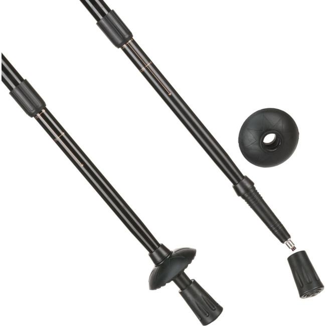 Трекінгові палки Outtec алюмінієві 3-х секційні 65-135см Anti-shock