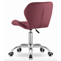 Офісне крісло Leobert Avola темно-рожевий