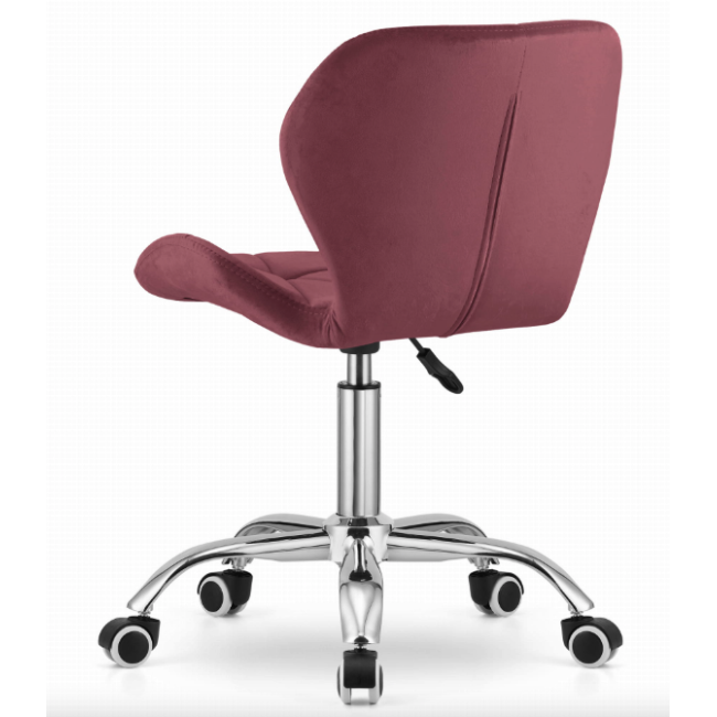 Офісне крісло Leobert Avola темно-рожевий