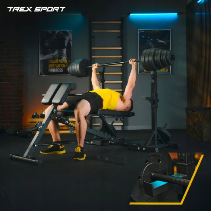 Стойки под штангу Trex Sport TX-090S регулируемые