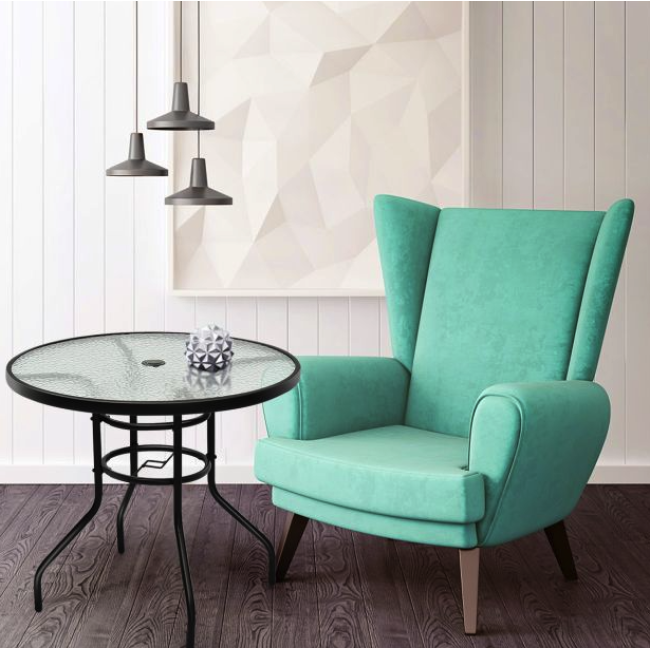 Садовый стол Costway Acapulco с местом для зонта