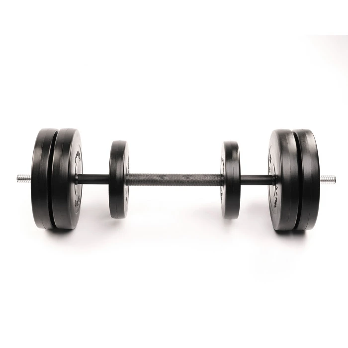 Набір гантелі-штанга Elitum Titan 39кг з перехідником