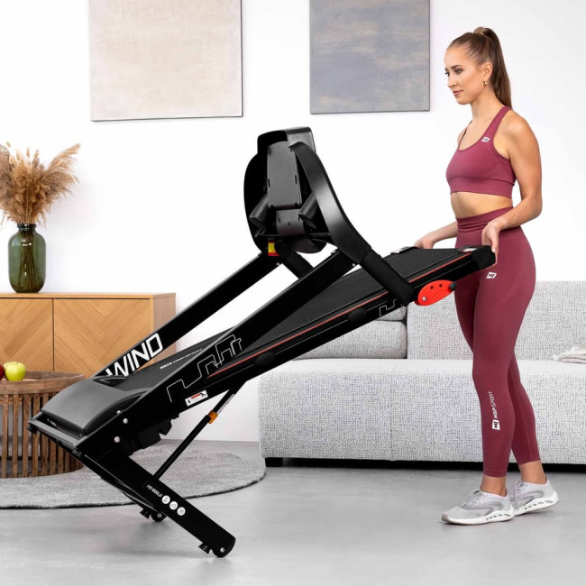 Бігова доріжка Hop-Sport HS-1000LB Wind червоний