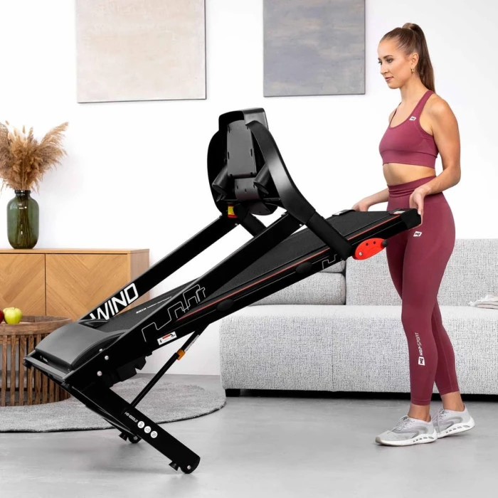 Бігова доріжка Hop-Sport HS-1000LB Wind червоний