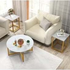 Комплект журнальных столиков Costway Lumen 3 штуки