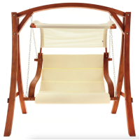 Садова гойдалка Di Volio Pergia двомісна бежевий