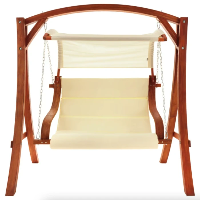 Садова гойдалка Di Volio Pergia двомісна бежевий