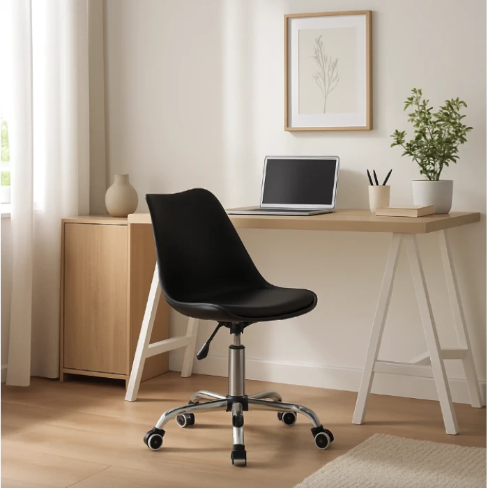 Офісне крісло Leobert Alba чорний