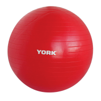 Фітбол York Fitness 55см червоний + насос