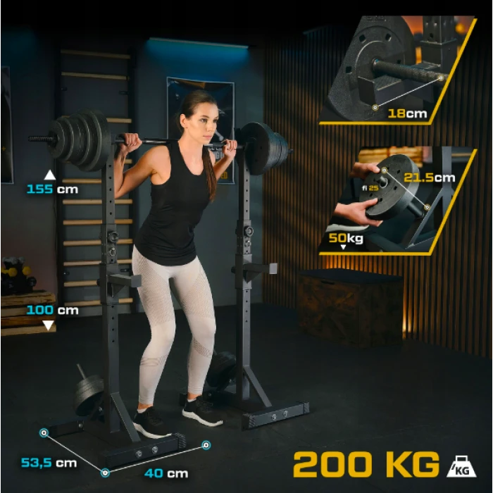 Стойки под штангу Trex Sport TX-090S регулируемые