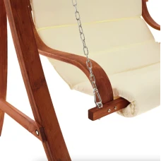 Садова гойдалка Di Volio Pergia двомісна бежевий