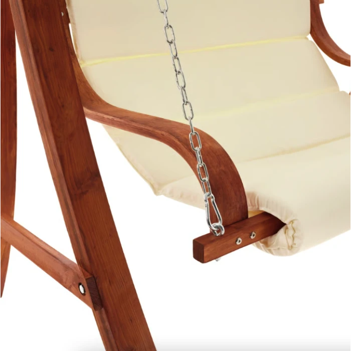 Садова гойдалка Di Volio Pergia двомісна бежевий