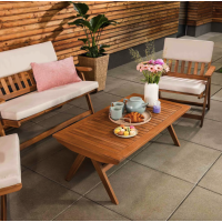 Комплект садових меблів Di Volio Lusiano складаний бежевий