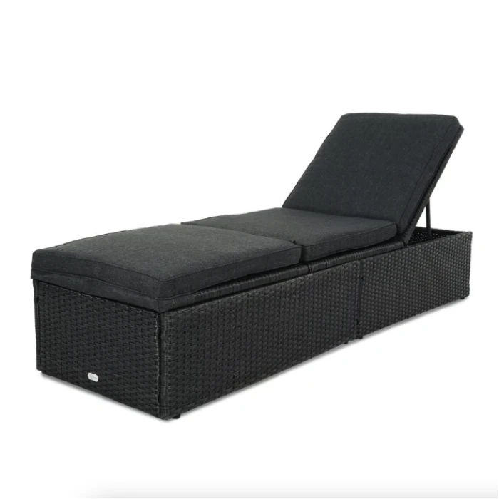 Садовый шезлонг Di Volio Asco черный