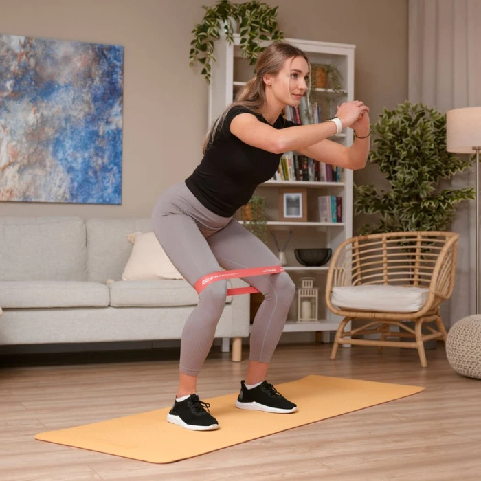 Набор резинок для фитнеса Hop-Sport 600x50мм HS-L650RLR Красный