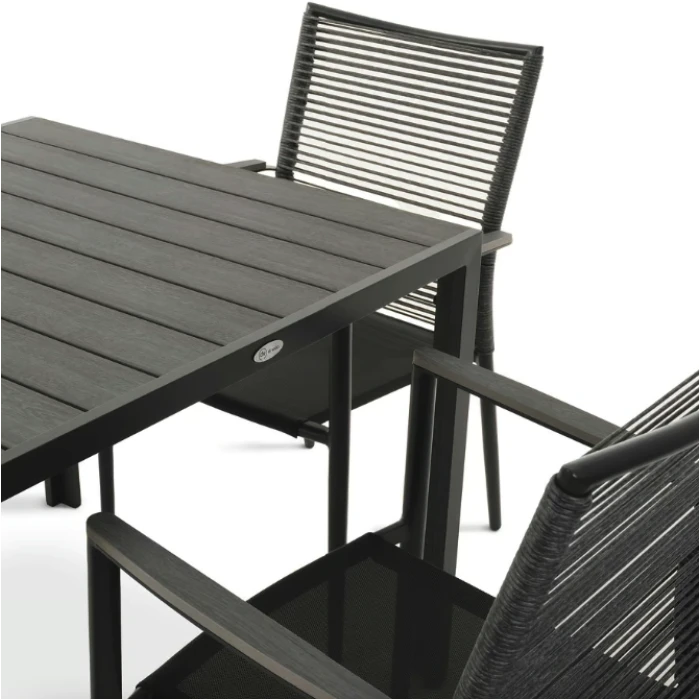 Комплект садових меблів Di Volio Carineo 4+1 сірий