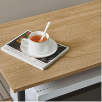 Стеллаж Leobert Dash на колесах в стиле Loft натуральный