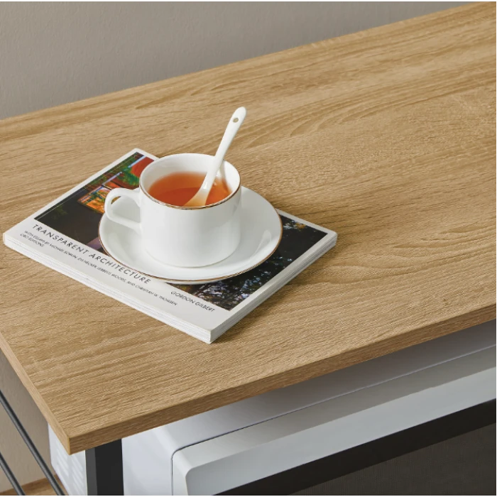 Стеллаж Leobert Dash на колесах в стиле Loft натуральный