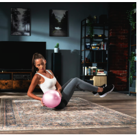 Фитбол Hop-Sport 25см розовый