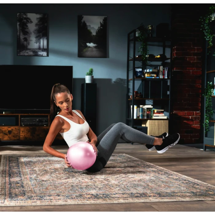 Фитбол Hop-Sport 25см розовый